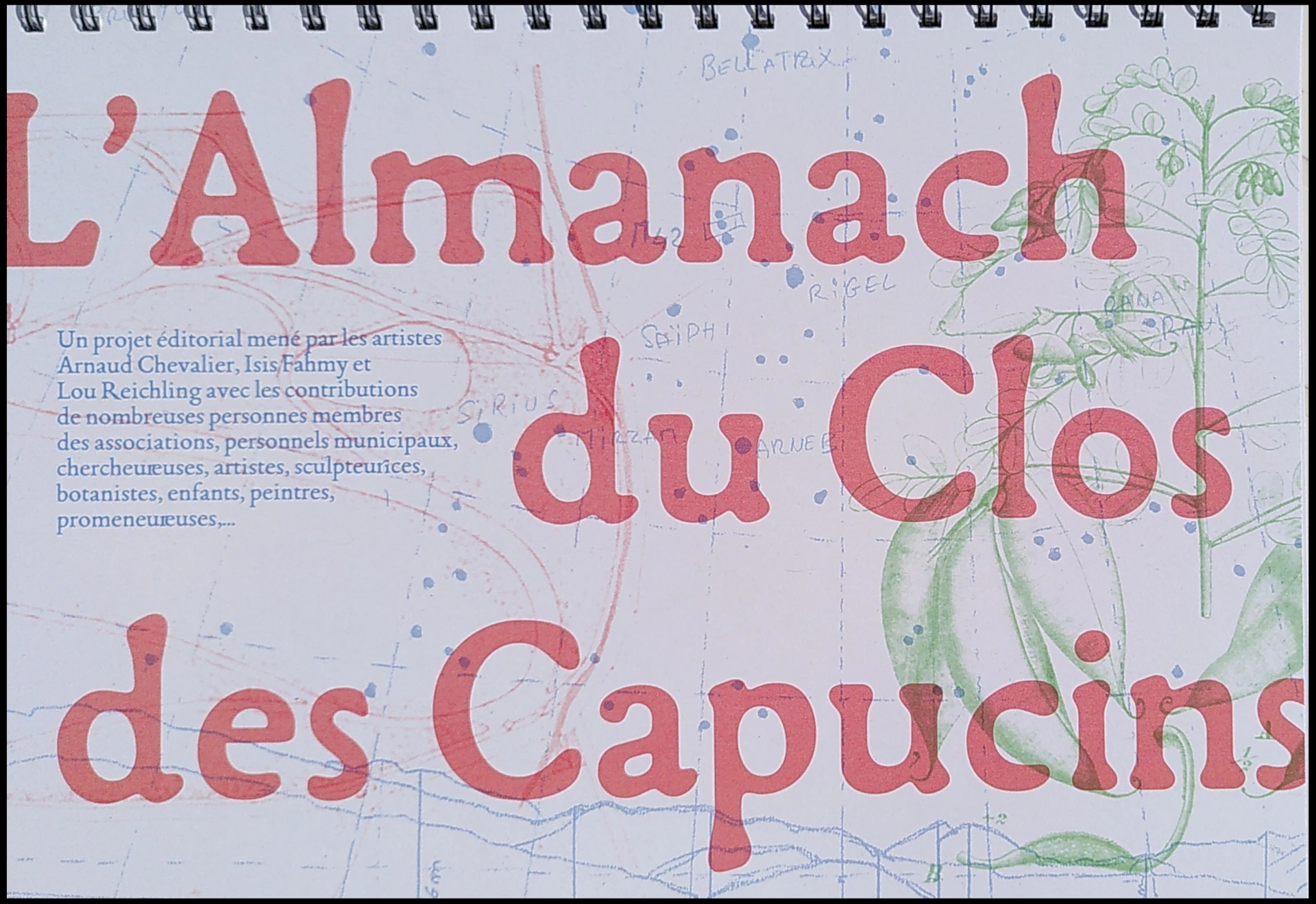 L'almanach du Clos des Capucins