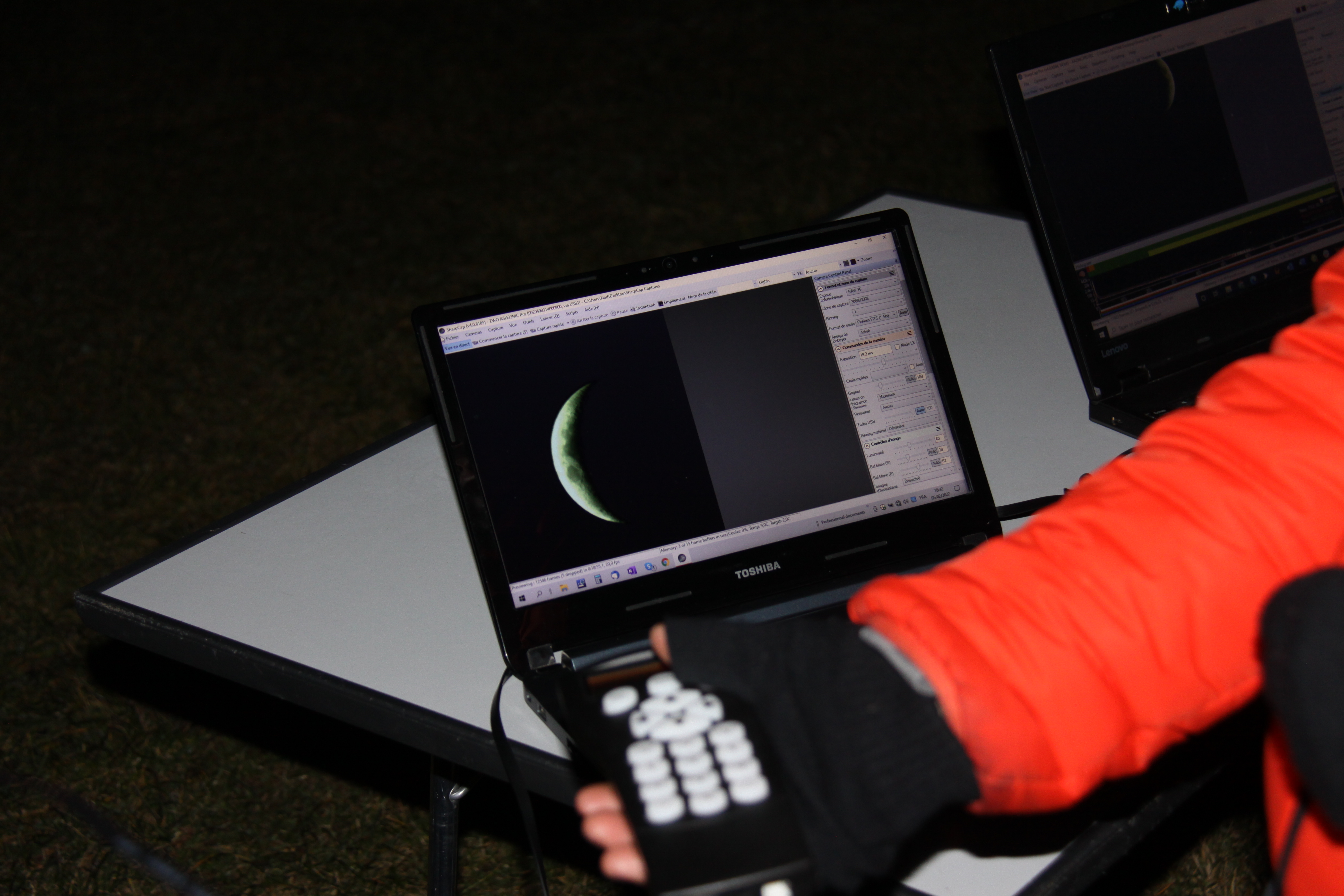 Exemple de photo en soirée