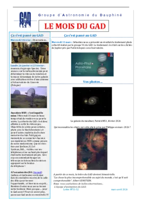 La dernière lettre du gad